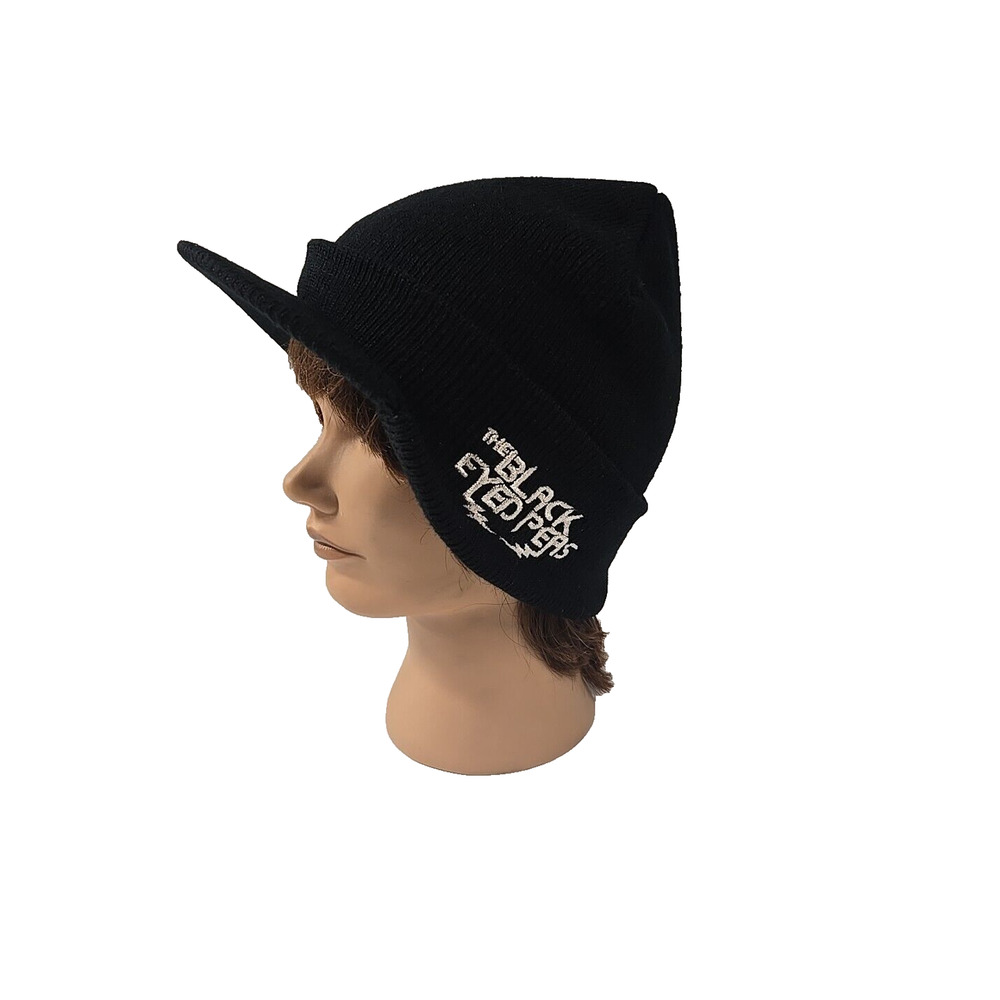 KC Caps Unisex Brimmed Knit Cap Black The Black Eyed Peas The END One Size